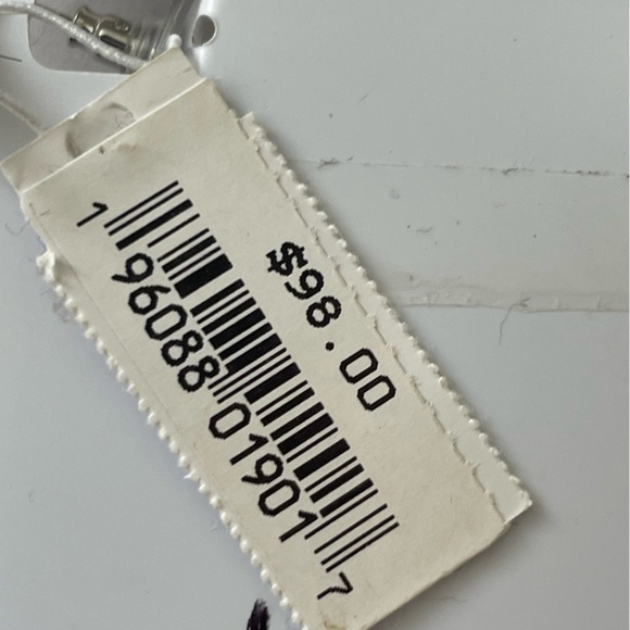 NEW Kendra Scott Masie Corded Large Hoop Earrings Silver Multicolor Pierced $98 - Picture 4 of 10